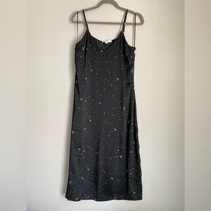 Honey Punch celestial black dress star moon size small